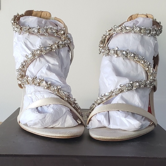 Badgley Mischka Shoes - Badgley Mischka Bennet evening wedge sandal Badgley Mischka Shoes - Badgley Mischka Bennet evening wedge sandal